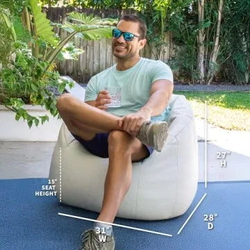 Big Joe Milano Outdoor Beanbag Chair for Everyone
