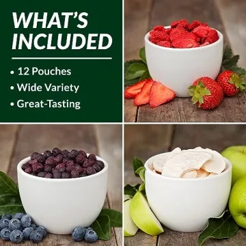 Freeze Dried Fruit Bucket for Emergency Food Supply