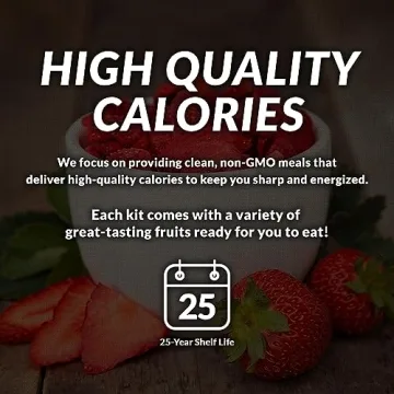 Freeze Dried Fruit Bucket for Emergency Food Supply