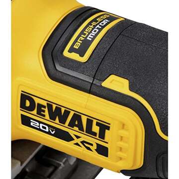 DEWALT 20V MAX XR Biscuit Joiner, Brushless, Tool Only (DCW682B)