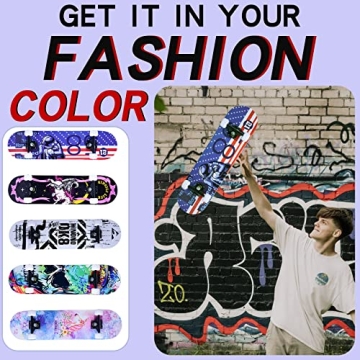 Standout Skateboard for All Ages - 31''x8'' Premium