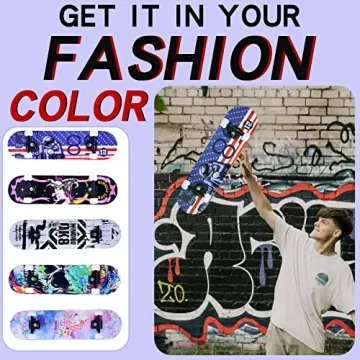 Standout Skateboard for All Ages - 31''x8'' Premium