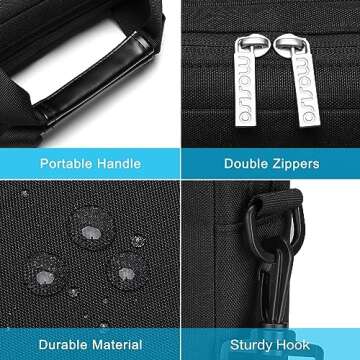 MOSISO Laptop Shoulder Bag for MacBook and More
