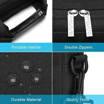 MOSISO Laptop Shoulder Bag for MacBook and More