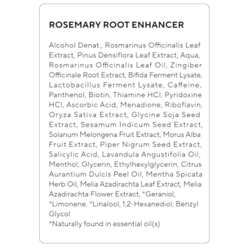 AROMATICA Rosemary Root Enhancer – Nourish Your Scalp Naturally