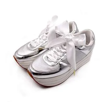 Stylish ZOOEASS Satin Ribbon Shoelaces for All Shoes