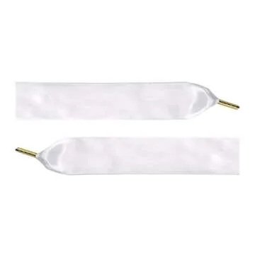 Stylish ZOOEASS Satin Ribbon Shoelaces for All Shoes