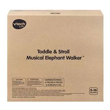 VTech Toddle and Stroll Musical Elephant Walker