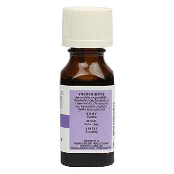 Aura Cacia Lavender Harvest Essential Oil Blend - Relaxing Aroma