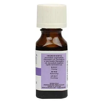 Aura Cacia Lavender Harvest Essential Oil Blend - Relaxing Aroma