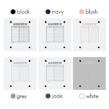 Personalized Chore Chart | 11" x 14" Durable Acrylic Board