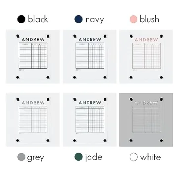 Personalized Chore Chart | 11" x 14" Durable Acrylic Board