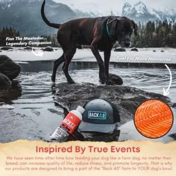 BACK 40 Wild Alaskan Fish Oil - Omega-3 for Pets