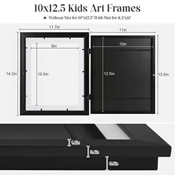 Kids Art Frames for Showcase and Portfolio Storage