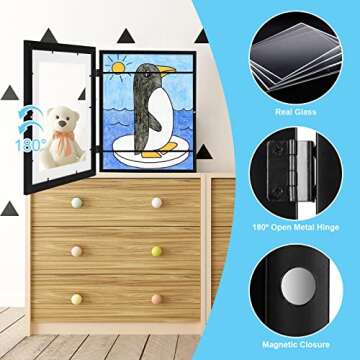 Kids Art Frames for Showcase and Portfolio Storage