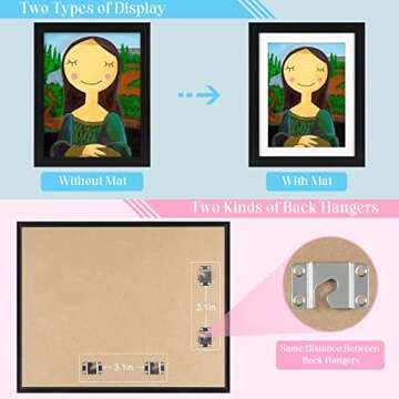 Kids Art Frames for Showcase and Portfolio Storage