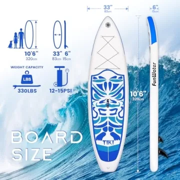 Ultra-Light Inflatable SUP Board Complete Kit for All Levels