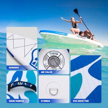 Ultra-Light Inflatable SUP Board Complete Kit for All Levels