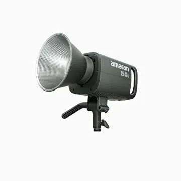 Aputure Amaran 150c RGBWW LED Video Light,150W 2500K-7500K,CRI 95+ TLCI 95+ Bowens Mount Studio LED with DC/AC Power Supply,Build in 9 Lighting FX for Filmmaking Studio Photography