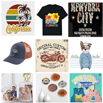 Topdeep Heat Press 15x15 Inch 8 in 1 Swing Away Machine