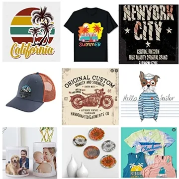 Topdeep Heat Press 15x15 Inch 8 in 1 Swing Away Machine