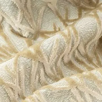 Yangest Beige Twigs Lumbar Throw Pillow Cover Branches Velvet Cushion Case Neutral Oblong Pillowcase for Sofa Couch Bedroom Living Room Home Decor, 12x20 Inch