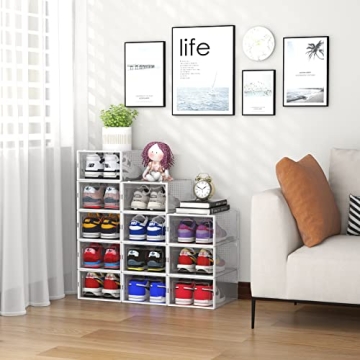 Seseno Shoe Storage Boxes for Organizing Your Collection
