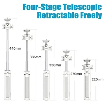 Ulanzi MT-42 Mini Tripod and Selfie Stick for All Devices