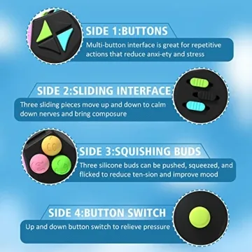 Fidget Dodecagon – 12-Side Stress Relief Toy for Everyone