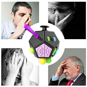 Fidget Dodecagon – 12-Side Stress Relief Toy for Everyone