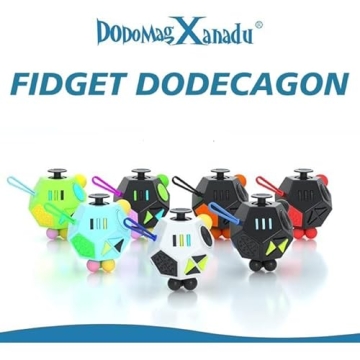 Fidget Dodecagon – 12-Side Stress Relief Toy for Everyone