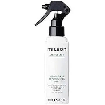 Milbon Weightless Replenishing Mist - Amino Acid Infused Hair Detangler and Heat Protector