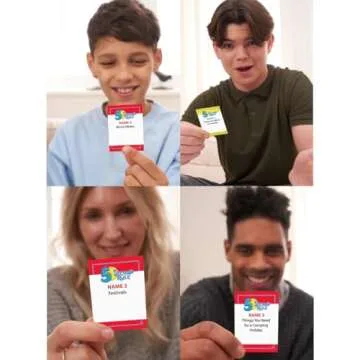 5 Second Rule | Simple Questions Card Game for Family Fun| Kids & Game Nights |Fast Paced Games | Sunday Games | Games Night | Ages 8+