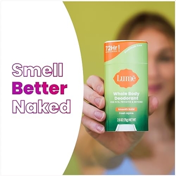 Lume Whole Body Deodorant - 72 Hour Odor Control Stick
