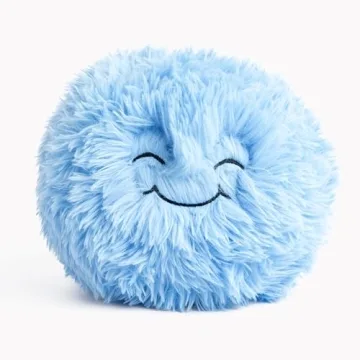 HUGIMALS The Hug Ball - Blue 3 lb Weighted Sensory Play Plush for Emotional Comfort