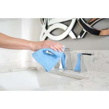 Quickie Microfiber Cloth 12 Pack Eco-Friendly Cleaning Solution