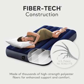 Intex Twin Air Mattress for Comfort & Durability