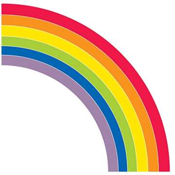 Schoolgirl Style - Hello Sunshine | Giant Rainbow Bulletin Board Set