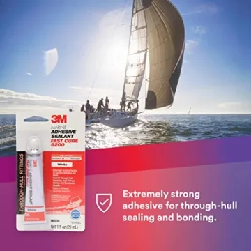 3M Marine Adhesive Sealant Fast Cure 5200 for Boats and RVs