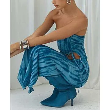 Women 2 Piece Skirt Set Off Shoulder Top for All Occasions