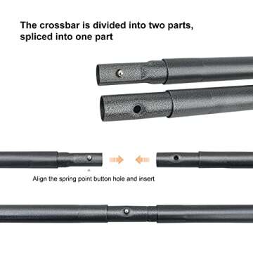 Britek#4214A Cross Bar - Adjustable Backdrop Support