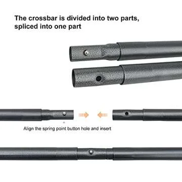 Britek#4214A Cross Bar - Adjustable Backdrop Support