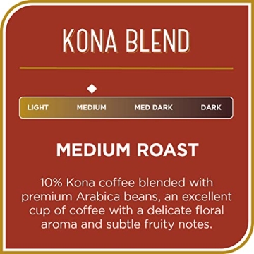 Don Francisco's Kona Blend Coffee - Whole Bean 100% Arabica 28 Oz