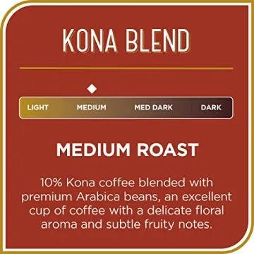 Don Francisco's Kona Blend Coffee - Whole Bean 100% Arabica 28 Oz