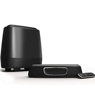 Polk Audio MagniFi Mini Home Theater Sound Bar with Wireless Subwoofer - Compact Design, Big Sound