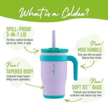 REDUCE Kids Tumbler - Insulated, Spill-Proof, Fun Design