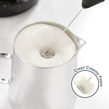Powerful Handheld Milk Frother for Delicious Drinks