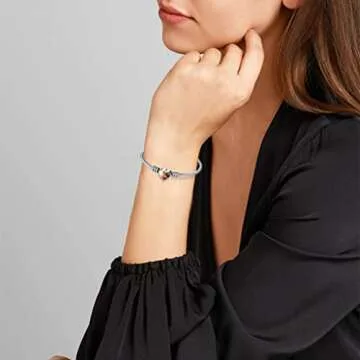 Custom4U Personalized Picture Cuff Bracelets for Women