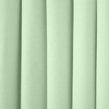 ECLIPSE Kendall Modern Blackout Thermal Rod Pocket Window Curtain - 42x84, White