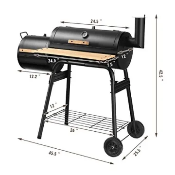 Giantex BBQ Grill Charcoal Outdoor Smoker for All
